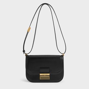CHARLES & KEITH Charlot Bag - Black